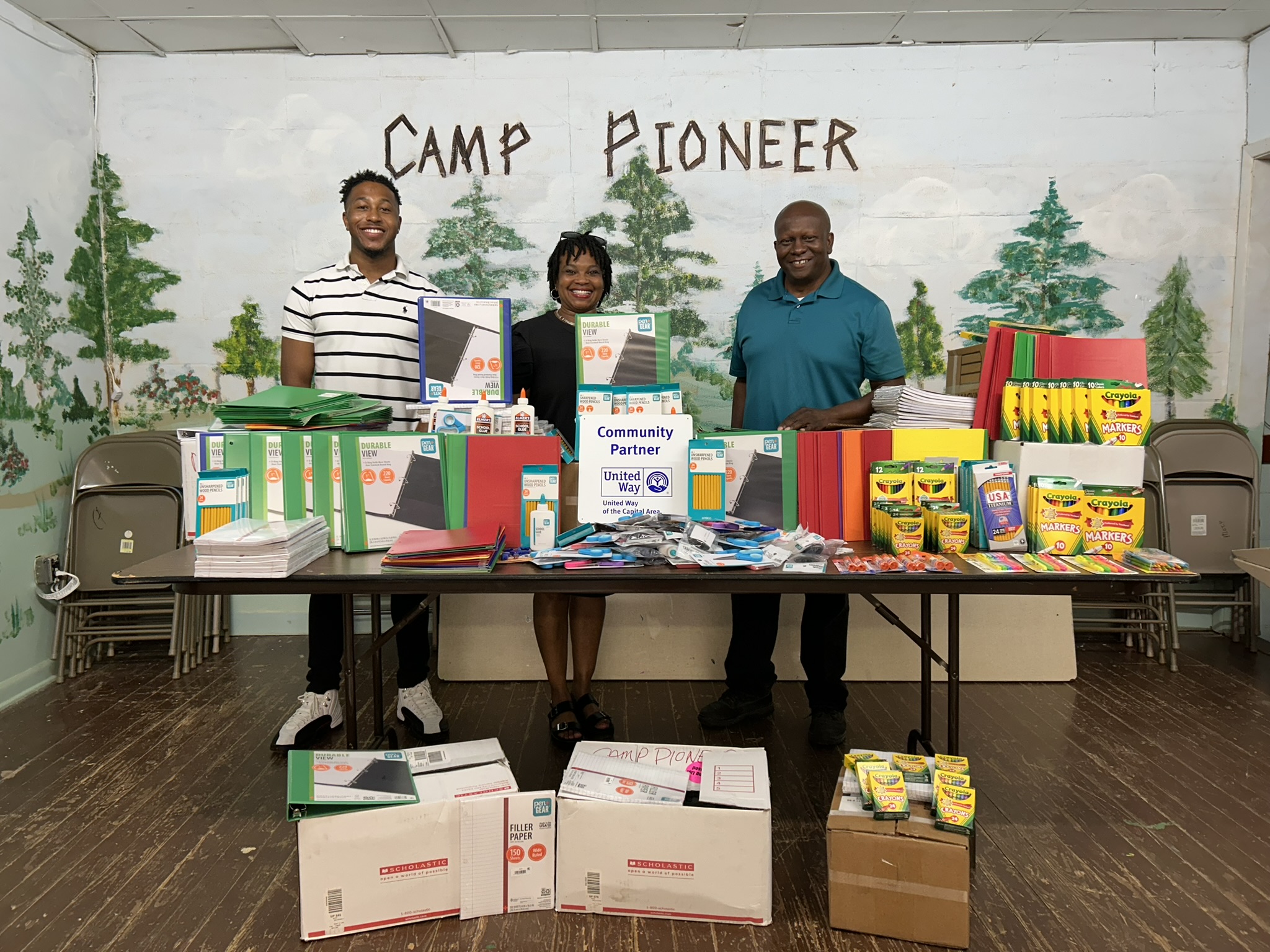 School Tools at Camp Pioneer